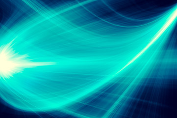Fototapeta premium Abstract blue background