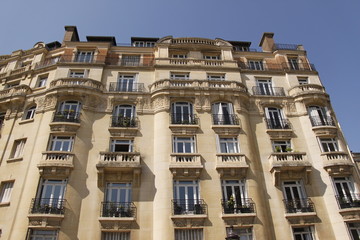Immeuble ancien du quartier du Panthéon à Paris