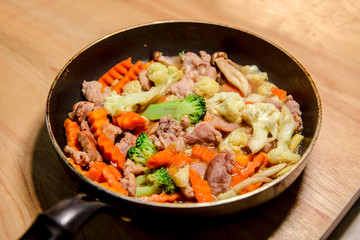 Vegetable, Food, Meal, Cooking, Stir-Fried