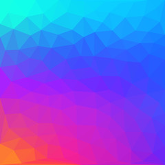 Obraz premium Abstract polygonal background. Vector blurry triangle background design.
