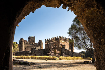 Äthiopien  - Gondar - Kaiserpfalz - Fasil Ghebbi