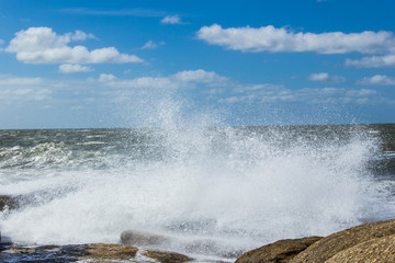 beach in Punta Del Diablo - Uruguay