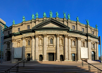 Obraz premium The Cathedral-Basilica of Mary, Queen of the World. (French: Cathedrale Marie-Reine-du-Monde) in Montreal, Quebec, Canada.
