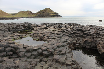 Ireland Giants Causeway Beach Rocks