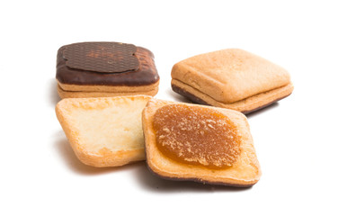 biscuits sandwich with jam