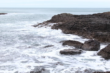Ireland Giants Causeway Beach Rocks