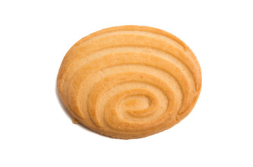 round biscuit isolated