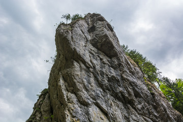 A Giant Rock Facing the Incoming Storm
