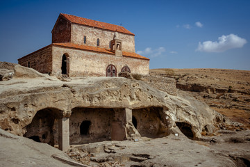 Uplistsikhe Is An Ancient Rock-hewn Town In Eastern Georgia. UNESCO World Heritage Site. Shida Kartli Region, Georgia.