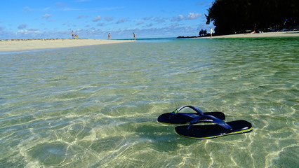 Schwimmende Flip-Flops - Mauritius