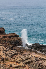 Fototapeta premium Nakalele Blowhole on the Northwest Coast of Maui
