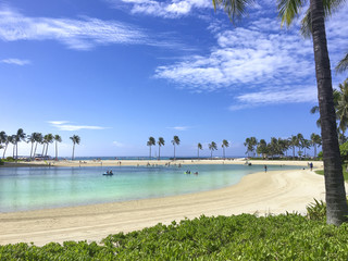 Duke Kahanamoku Lagoon, Honolulu, Hawaii