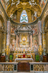 Fototapeta na wymiar Church of Santa Maria dell'Orto, in Rome, Italy.