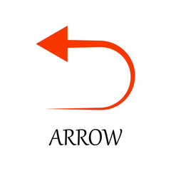 colored arrow back icon. Element of web icon for mobile concept and web apps. Detailed colored arrow back icon can be used for web and mobile. Premium icon