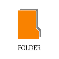 colored folder icon. Element of web icon for mobile concept and web apps. Detailed colored folder icon can be used for web and mobile. Premium icon