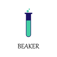 colored beaker icon. Element of web icon for mobile concept and web apps. Detailed colored beaker icon can be used for web and mobile. Premium icon