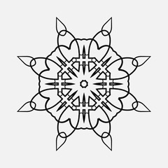 Round Ornament Pattern