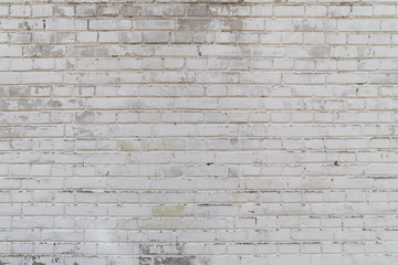 Obraz premium Background texture of a old white brick wall