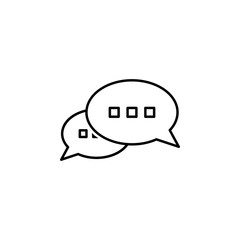 messages icon. Element of media and news for mobile concept and web apps. Detailed messages icon can be used for web and mobile. Premium icon