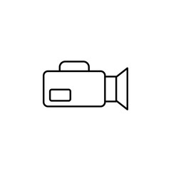 camcorder icon. Element of media and news for mobile concept and web apps. Detailed camcorder icon can be used for web and mobile. Premium icon