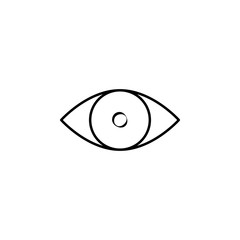 eye icon. Element of media and news for mobile concept and web apps. Detailed eye icon can be used for web and mobile. Premium icon
