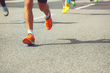 Marathon Läufer