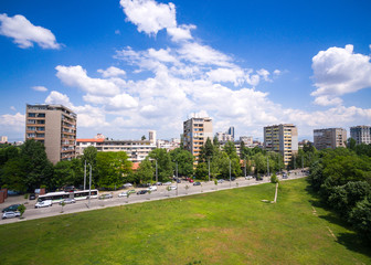 Obraz premium Sofia City Bulgaria / Aerial Photography