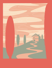 landscape simple