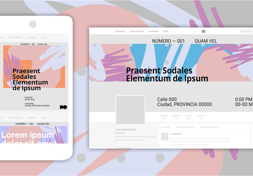 Conjunto para redes sociales (galer&iacute;a)