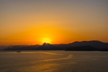 Fototapeta premium Sea Sunset