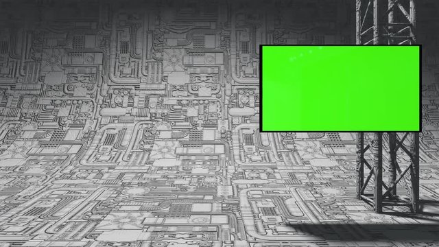 Modern virtual studio set Backdrop stage for virtual tv presentation