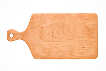 Cherry wood cutting board, handmade wood cutting board	