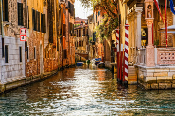 Colorful Buildings by Venice Canal