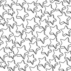 background with stars pattern, vector illustration