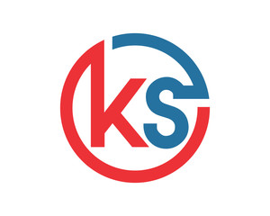 circle initial typography LP alphabet typeset typeface font image vector icon