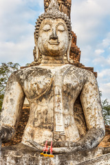 Fototapeta na wymiar Buddha statue, Wat Mahathat