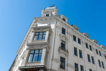 Obraz premium hochwertiges Gründerzeithaus in Leipzig