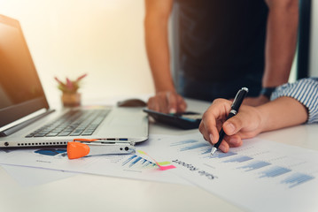 Teamwork business meeting concept