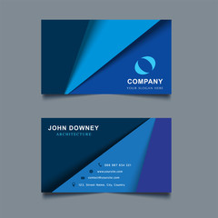 Modern Creative Business Card Template Double sided.