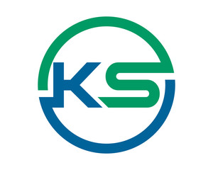 circle initial typography typeset alphabet font image vector icon