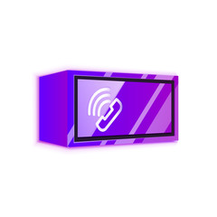 Light bulb, new idea concept web button