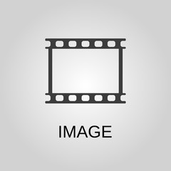 Image icon. Image symbol. Flat design. Stock - Vector illustration