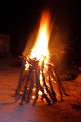 feu de bois