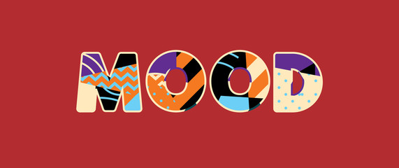 Mood Concept Word Art Illustration