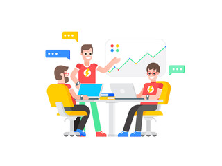 Concept of small business and startup