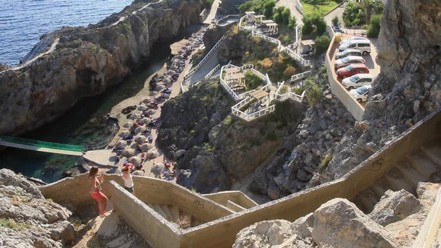 Crique, baignade et plongée au sud de la Crète