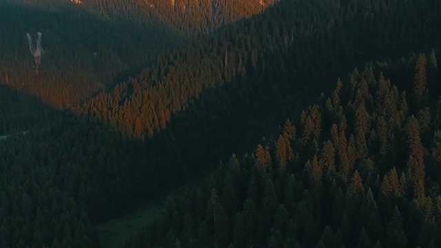Racha drone view - Georgia