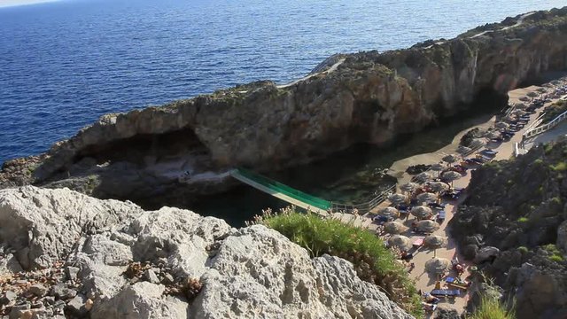 Crique, baignade et plong&eacute;e au sud de la Cr&egrave;te
