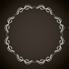 Vignette. Vector drawing