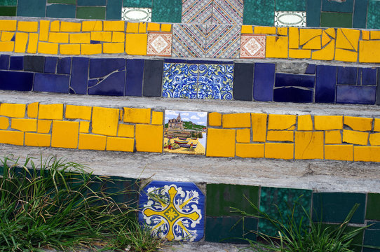 D&eacute;tail de l'escalier selaron